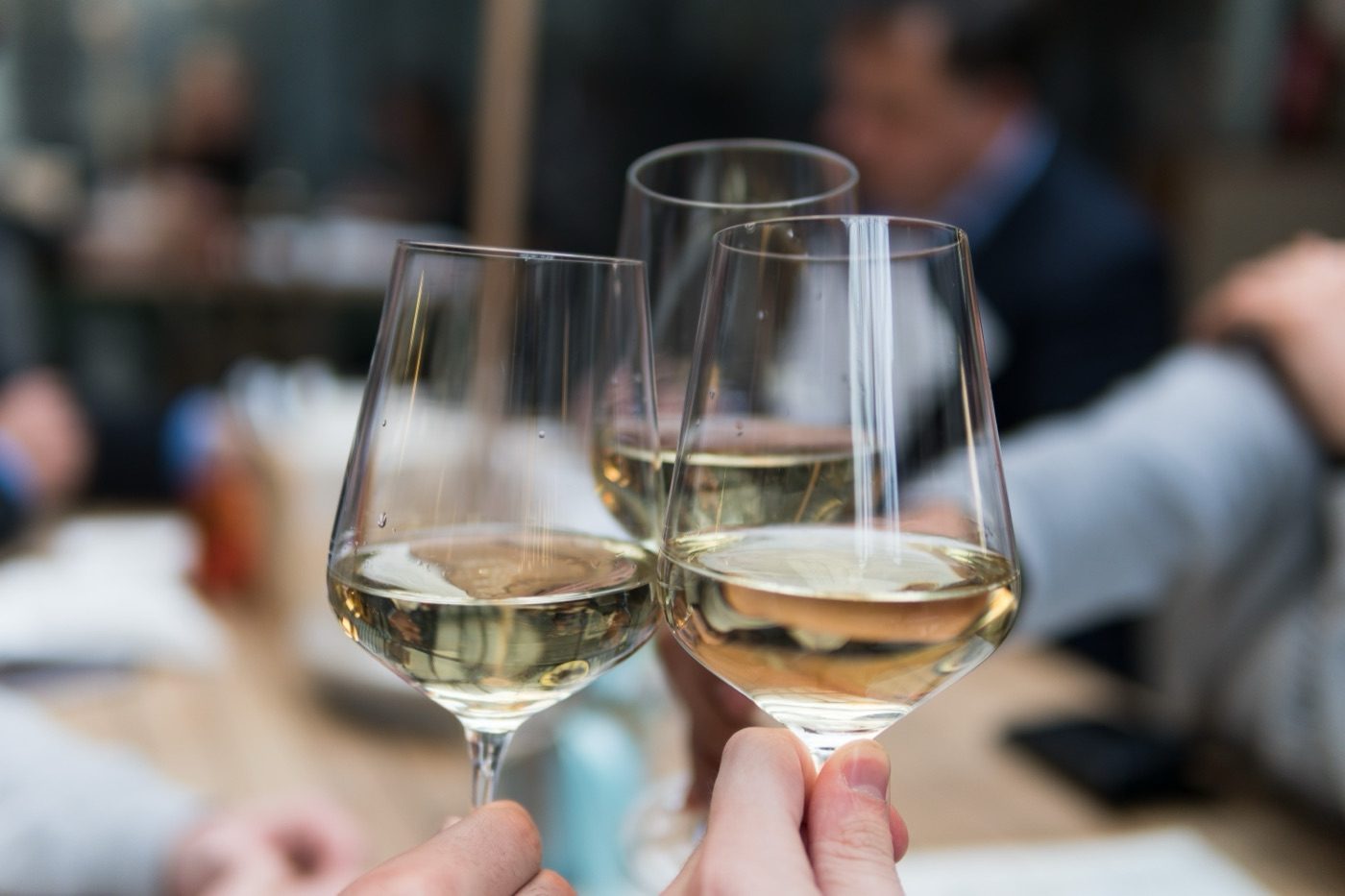 Wein im Glas